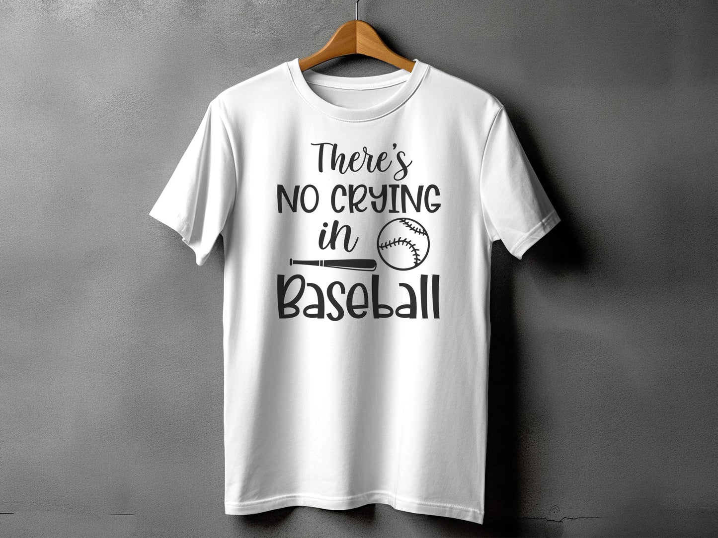 There's No Crying In Baseball - Tee