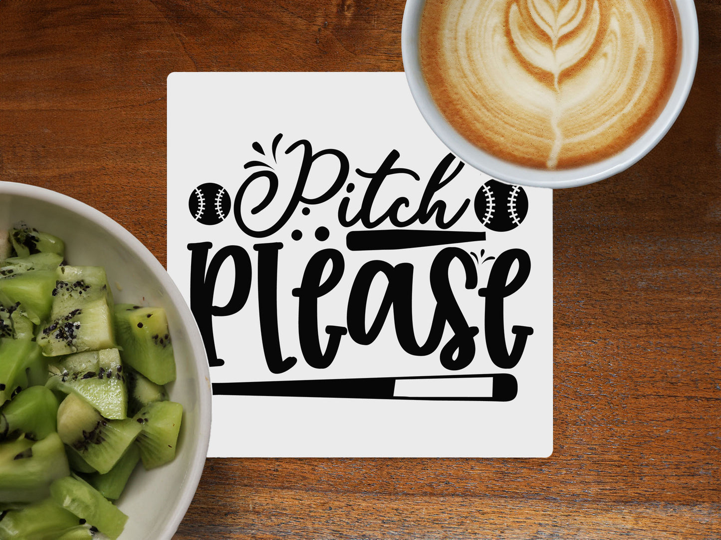 Pitch Please - Ceramic Coaster