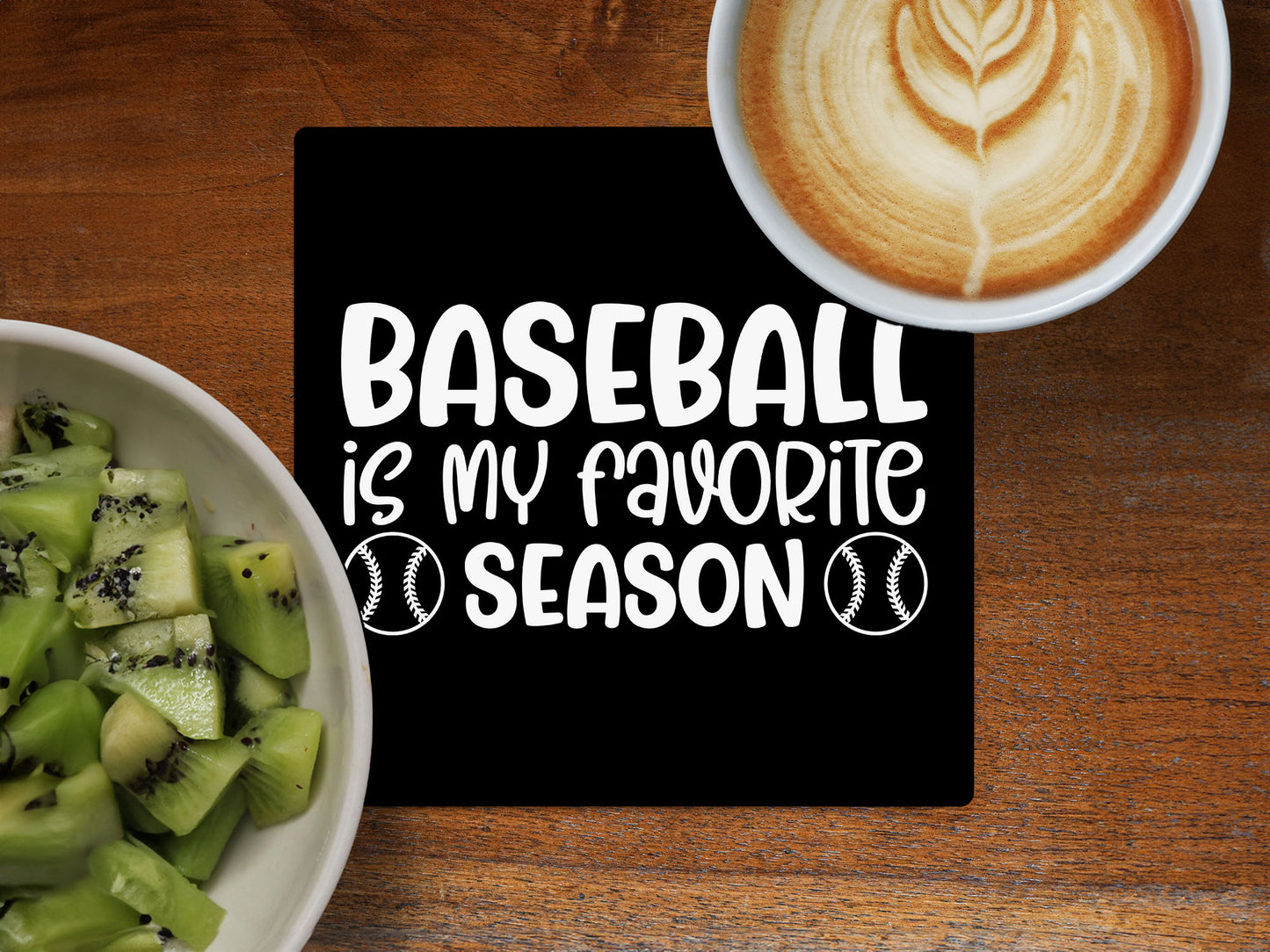 Baseball is My Favorite Season - Ceramic Coaster