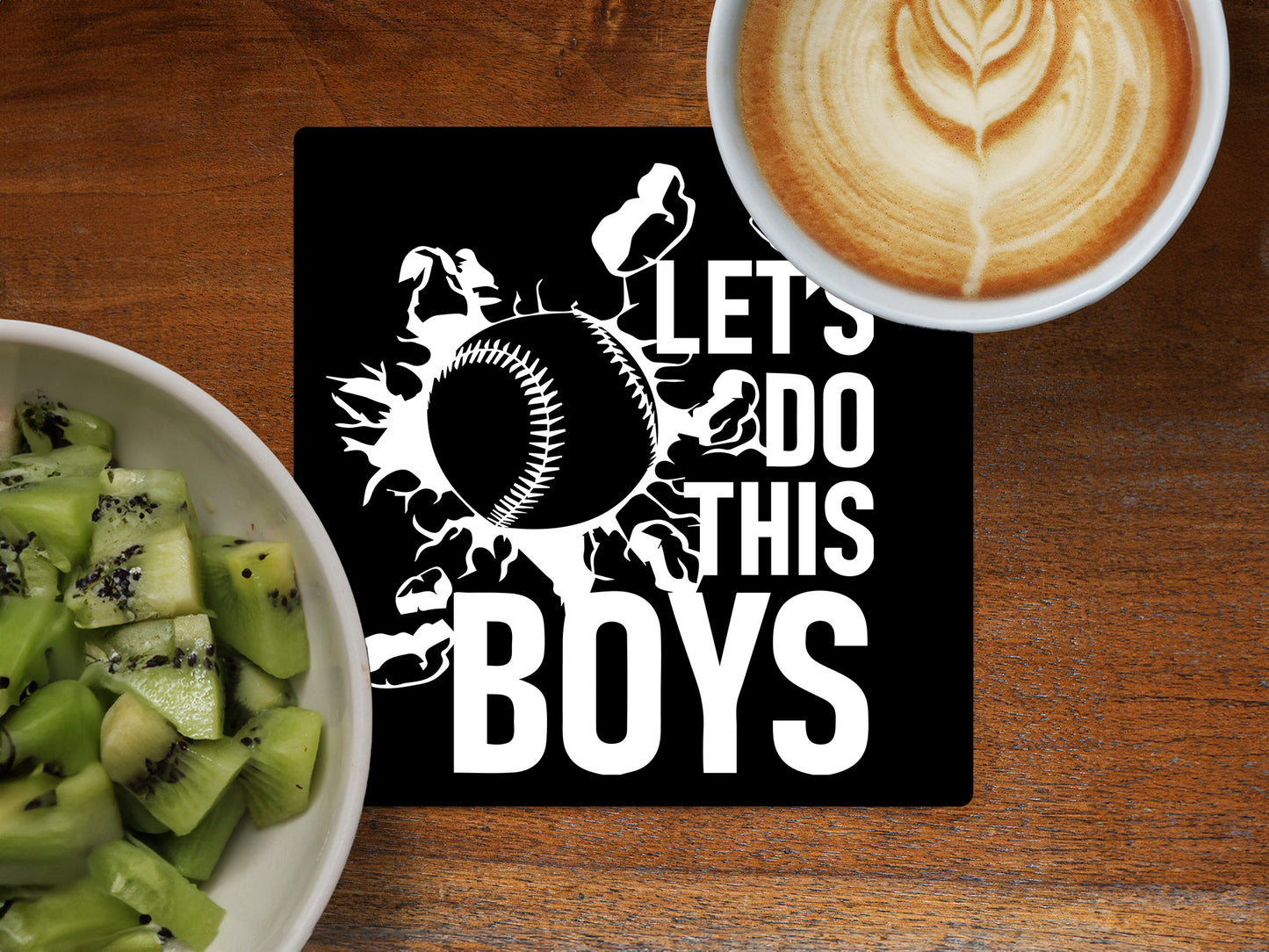 Let's Do This Boys - Ceramic Coaster