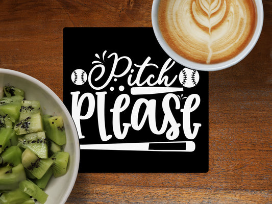 Pitch Please - Ceramic Coaster