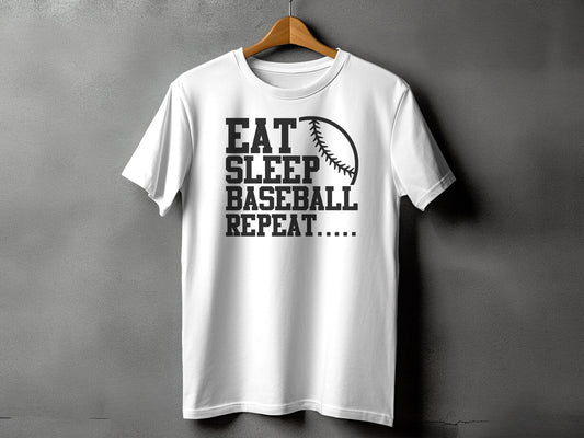 Eat, Sleep, Baseball, Repeat - Tee